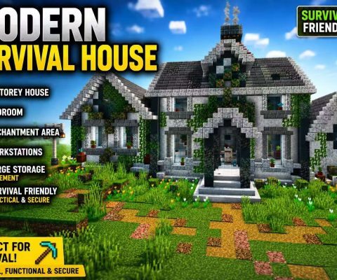 Modern survival house