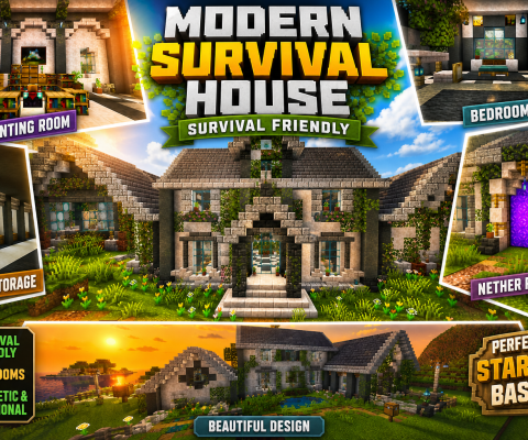 Modern survival house