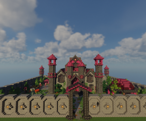 The Crimson castle